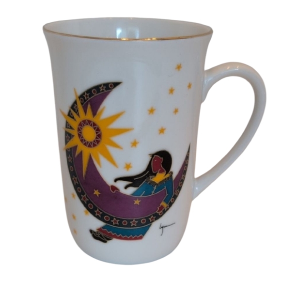 Collectible Lynn Blaikie Coffee Mug - Celestial Moon Sun Stars - Picture 2 of 9